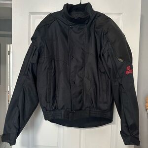 Joe Rocket Black Motorcycle Jacket *Used*